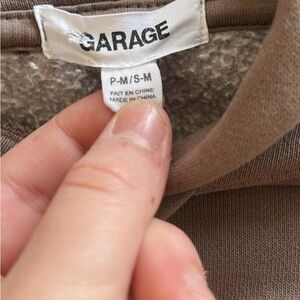 Garage Tan Knit Top